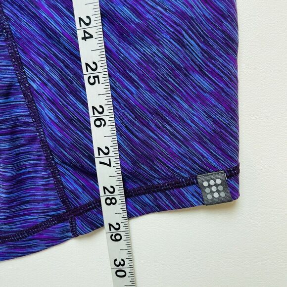 Title Nine Hoodie Dress Womens M Purple Space Dye Active Tennis Golf Pickleball - Picture 8 of 8